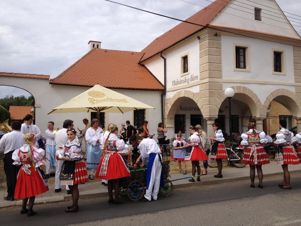 Habansky Dum Hotel Dolni Vestonice Luaran gambar